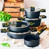 Batería de cocina 9 piezas Daily Pro