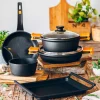 Batería de cocina 7 piezas con sartén Efficient