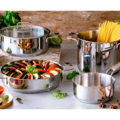 Batería de cocina 7 piezas sin antiadherente Signature