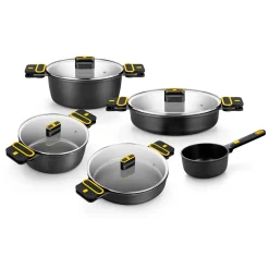 Batería de cocina 9 piezas Daily Pro