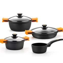 Batería de cocina 7 piezas Efficient