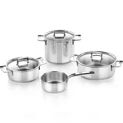 Batería de cocina 7 piezas sin antiadherente Signature