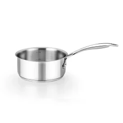 Batería de cocina 7 piezas acero inoxidable sin antiadherente Eterna