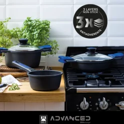 Batería de cocina 7 piezas Advanced