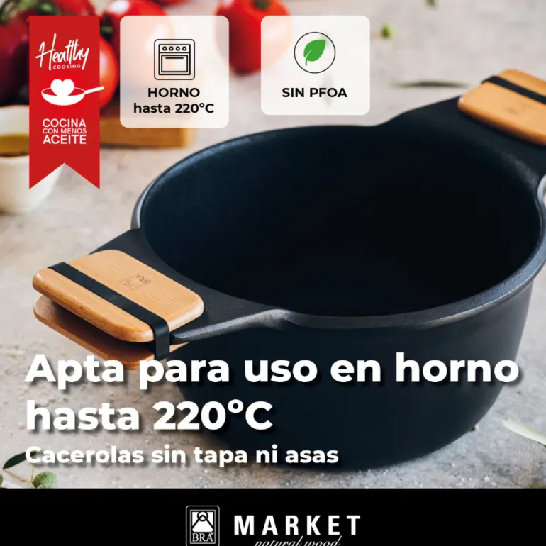 Batería de cocina 7 piezas Market