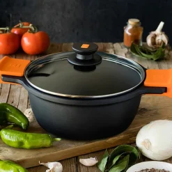 Batería de cocina 6 piezas Efficient con parrilla