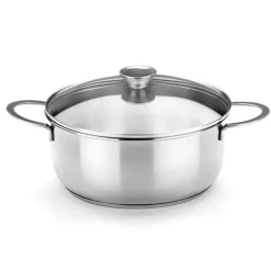 Cacerola acero inoxidable sin antiadherente con tapa Ancora