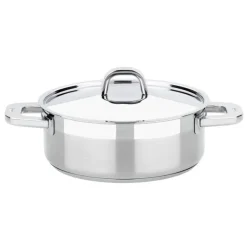 Cacerola acero inoxidable sin antiadherente con tapa Advance