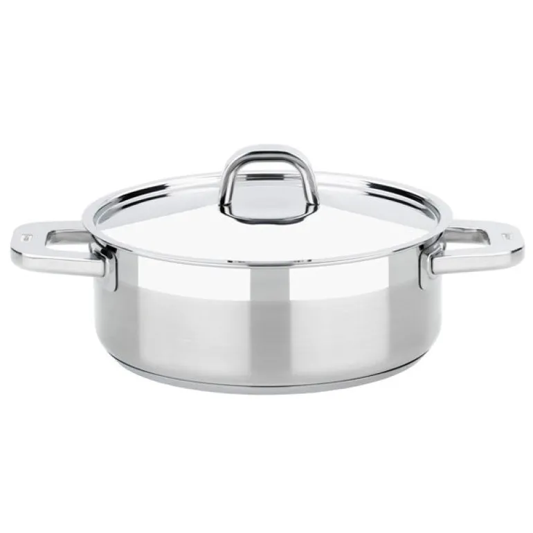 Cacerola acero inoxidable sin antiadherente con tapa Advance