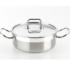 Cacerola acero inoxidable sin antiadherente con tapa Profesional