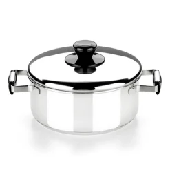 Cacerola acero inoxidable sin antiadherente con tapa Terminox