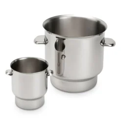 Cubos de champán y cubo de hielo Latina