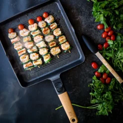 Grill con rayas Market