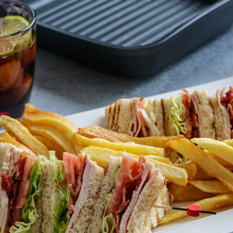Grill con rayas Prior