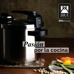 Olla a presión acero inoxidable Tekna