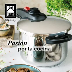 Olla a presión acero inoxidable Allure