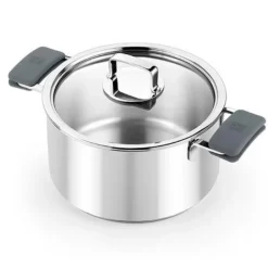 Olla acero inox con tapa sin antiadherente Signature