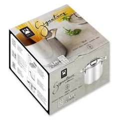 Olla acero inox con tapa sin antiadherente Signature