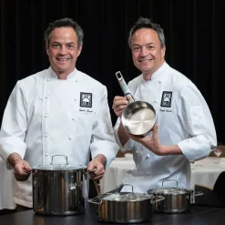 Olla acero inox con tapa sin antiadherente Signature