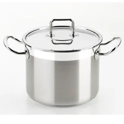 Olla acero inoxidable sin antiadherente con tapa Profesional