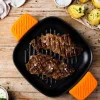 Plancha cuadrada con rayas Efficient Iron