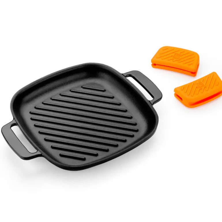 Plancha cuadrada con rayas Efficient Iron