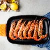 Plancha rectangular lisa Efficent Iron