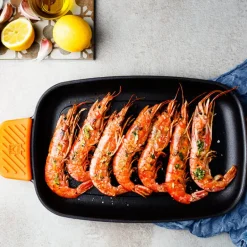 Plancha rectangular lisa Efficent Iron
