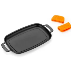 Plancha rectangular lisa Efficent Iron