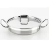 Rustidera acero inoxidable sin antiadherente con tapa Profesional