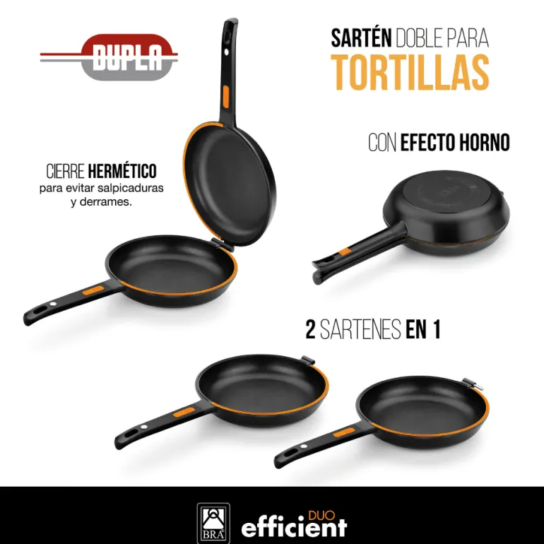 Sartén Efficient Duo