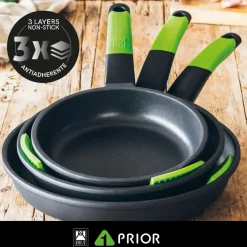 Set de 3 sartenes Prior
