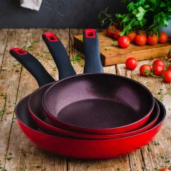 Set de 3 sartenes Red Diamond