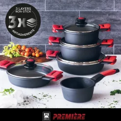 Set de cocina 9 piezas Premiere