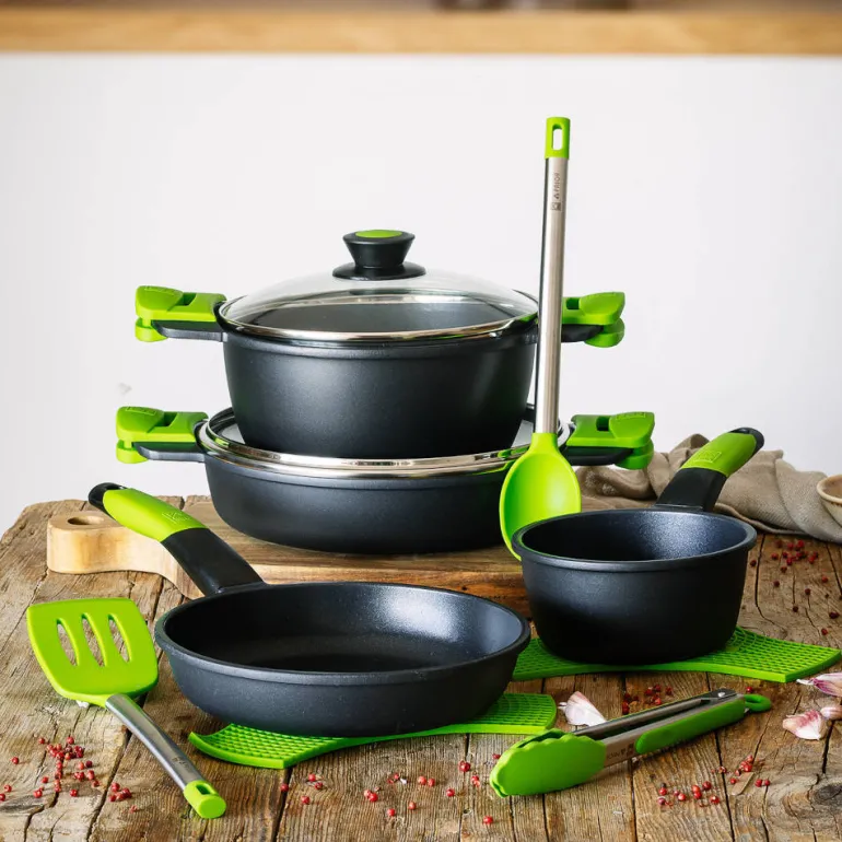 Set de cocina 11 piezas Prior