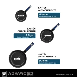 Set de sartenes Advanced