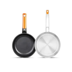 Set de sartén Efficient Orange y sartén Efficient Inox