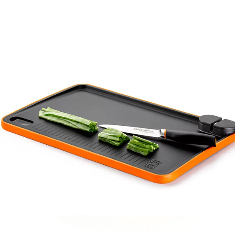 Tabla de cortar con afilador Efficient