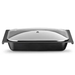 Tapa de cristal rectangular